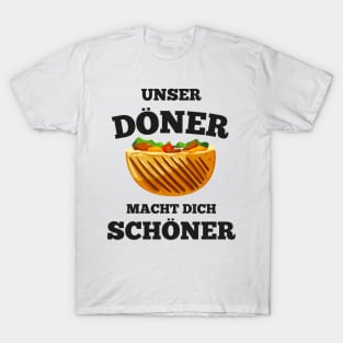 Lustiger Döner Schöner Kebab Restaurant T-Shirt